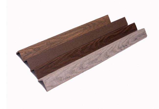 Уголок из ДПК TimberTex Серый