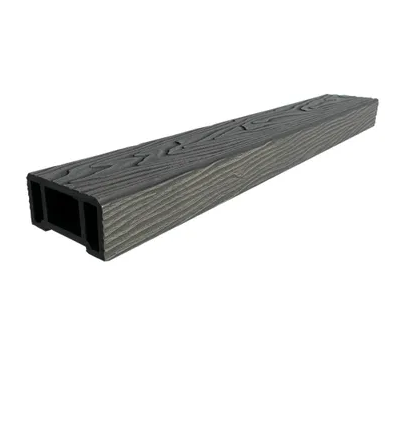 Перила из ДПК Венге SIMPLEX 90х45х3000мм Графит
